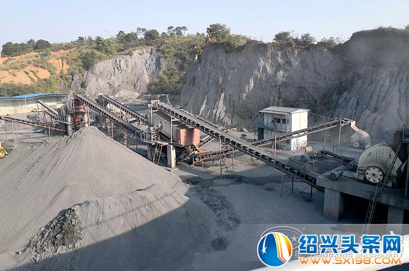 煤矸石制砂生产线流程和设备配置Y8
